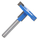 1/4in T-type Wood Router Bit Mill Engraving Trimmer Adapter Milling Cutter A