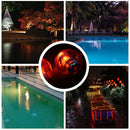 Solar Power Waterproof Color LED Floating Pool light Garden Night Lamp New UPM