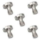 5x Stainless Steel 1/4" Camera Screw for Monopod Tripod Quick Release Plate