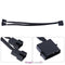 4pin IDE Molex to 2-Port 3Pin/4Pin Cooler Cooling Fan Splitter Power Cable