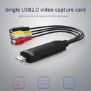 Usb 2.0 Video Capture Card,Built-In Conversion Chip,Support Pal/ Ntsc Video