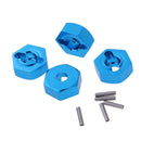 8x Aluminum 12mm Wheel Hub Hexagon Drive Adapter for HSP 94105 94107 94111 1/10