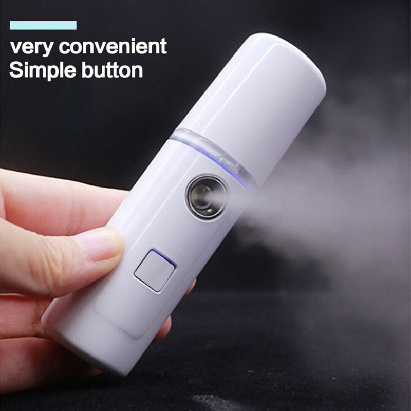 30ml USB Portable Rechargeable Face Nano Mist Sprayer Aroma Diffuser Humidifier