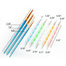 25Pcs/Set Mandala Rock Dotting Tools Kit Painting Coloring Drawing and Draf
