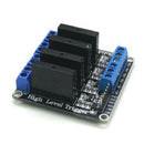 4-Way 5V Low-Level Solid State Relay Module With Fuse Solid State Relay 25 BHT