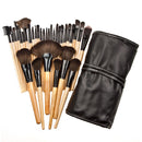 Professional Makeup Brush Kit Set of 32 Cosmetic Make Up Beauty Brushes + Bag A
