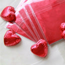 100X Square Aluminum Foil Wrappers for Chocolate Sweets Candy Confectionery 10cm