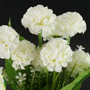 9 Heads 1 Bouquet Artificial Chrysanthemum Silk Flowers Floral Home Garden  S4A2