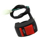 Motorcycle Kill Stop Switch ON OFF Start Button for 50cc-150cc Dirt Pit Bike