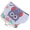 1pcs cute owl pattern leather coin purse zipper zero wallet child girl boy pur_