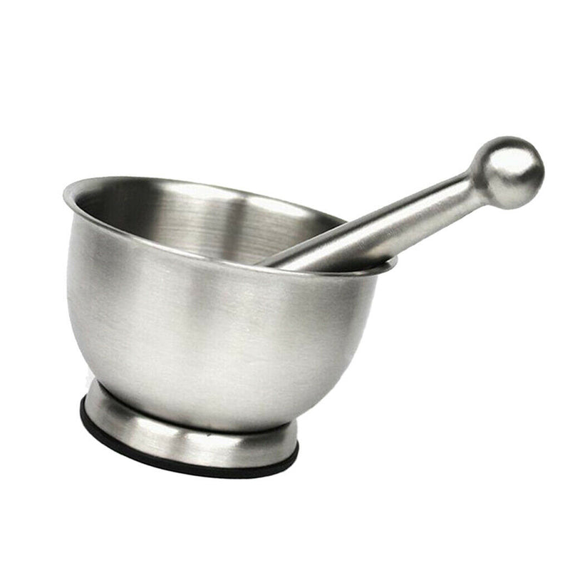 Stainless Steel Mortar and Pestle Set for Kitchen Guacamole, Cooking,