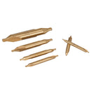 6pcs 1/1.5/2/2.5/3/5mm 60 Degree HSS Center Drill Bits Centering Drills Set JTU