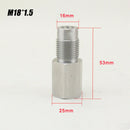 Oxygen O2 Sensor Spacer Adapter Bung Catalytic Converter Check Fix Engine Lamp