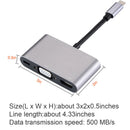 5 In 1 Type C USB 3.1 Home Office Universal Plug And Play HDMI Adapter USB C Hub