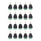 20x 3.5mm 1/8" Stereo Male Plug to AV 3-Screw Terminal Female Connector