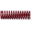 Red medium press compression spring loading die mold 16mm x 8mm x 50mm I2F1