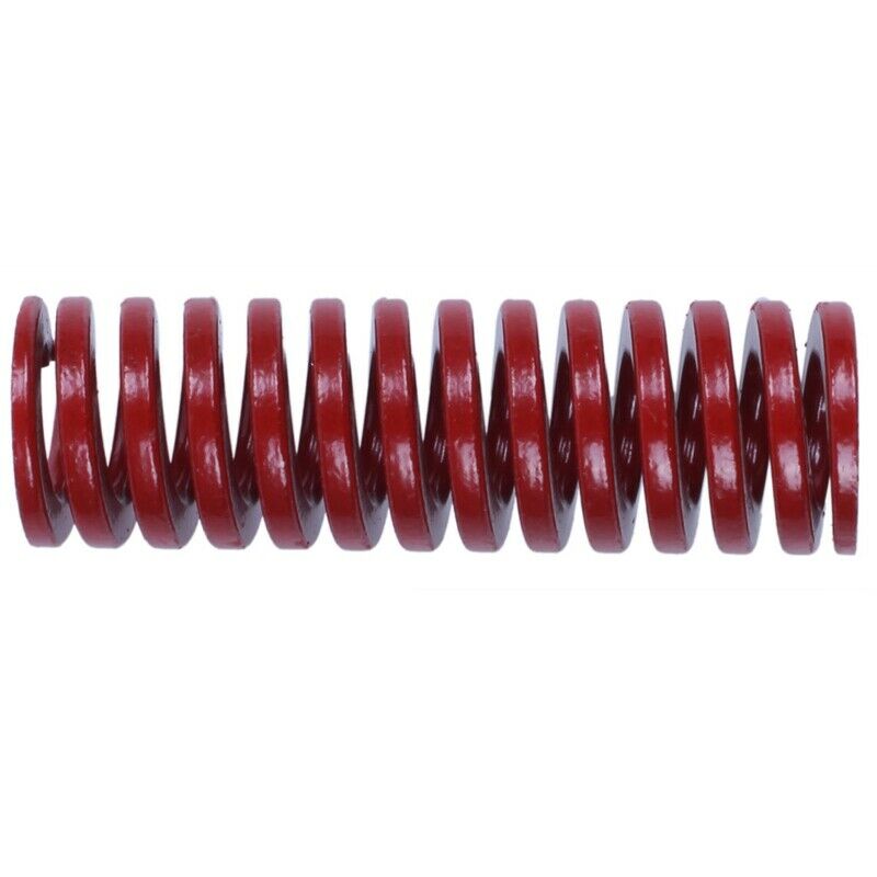 Red medium press compression spring loading die mold 16mm x 8mm x 50mm I2F1