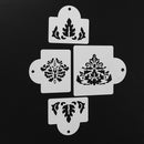 7pcs/Lot Plastic Cake Stencil Cake Decoration Sugar Sieve Cake Mold Stencil
