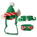 Pack of 4 Cat Santa Apparel Christmas Costume Puppy Dog Cat Hat