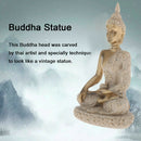 China Tibet Tibetan Medicine Sitting Buddha Statue Luck Peace Religion