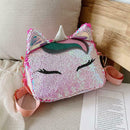 Sequins Animal Shaped Shoulder Handbags Women Crossbody Bags (Light Pink)