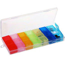 7 Day Pill Box Tablet Holder Weekly Medicine Dispenser Storage Organizer Case