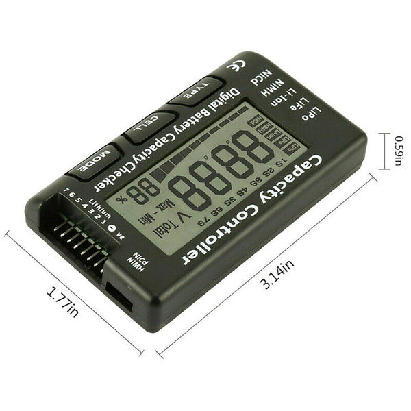Cellmeter7 Battery Display / Battery Function Test Table Voltage Displa Gw