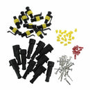 10 Set 1 Pin Male Connector Flat Connector 1.5 mm Motorcycle Waterproof S9B4