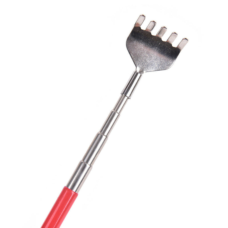 New Metal Stainless Steel Back Scratcher Telescopic Extendable Claw Extender Gw