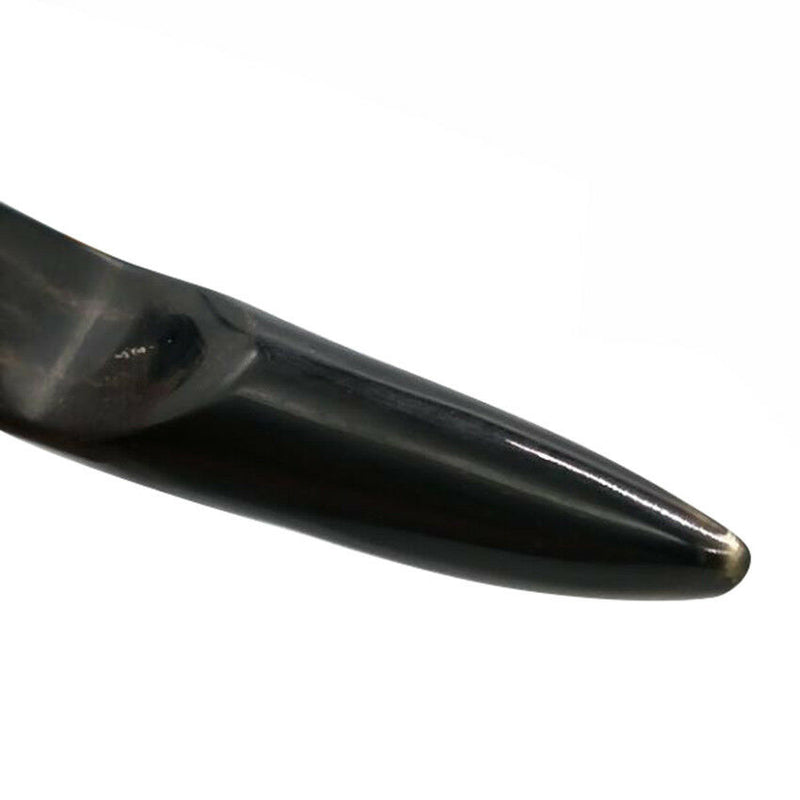 Natural Ox Horn Y-shape Guasha Facial Massage Tool Dual Roller Face Thin Massage