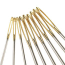 10pcs Large-eye Blunt Stitching Needles & Crochet Hook For Sewing Knitting