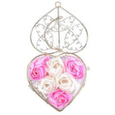 6Pcs Scented Rose Flower Petal Bath Body Soap Wedding Party Gift Home DIY D