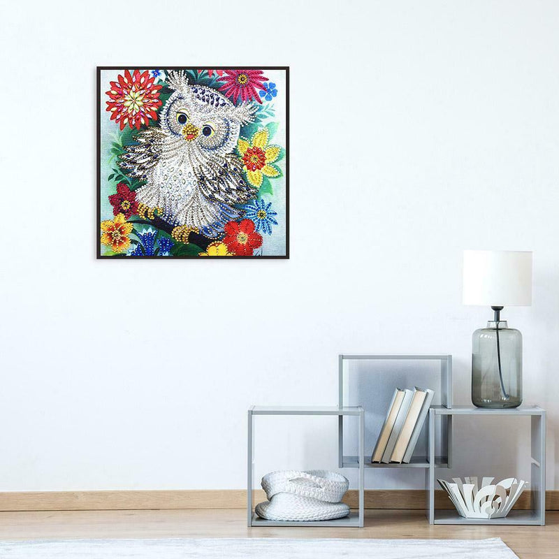 5D DIY Special Shaped Diamond Painting Bird Cross Stitch Mosaic Craft Kits