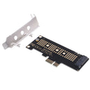 NVMe PCIe M.2 NGFF SSD to PCIe x1 adapter card PCIe x1 to M.2 card with bracJ!c