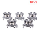 10Pcs White UK-2.5B Terminals Universal Class Connector Screw Terminal BX