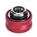 G1/4 Thread Rigid Tube 14mm Hard Tube Extender for PC Water Cooling(Red)