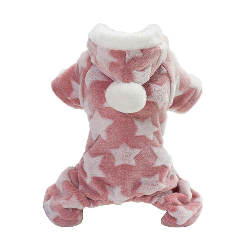 2pcs Dog Sweater Bulldog Christmas Sweater Clothes Puppy Winter Warm Coat