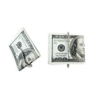Leather Spring Money Clip Bar