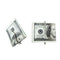 Leather Spring Money Clip Bar