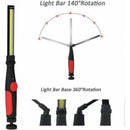 USB Rechargeable Work Light Magnetic Inspection COB Torch LED Car Repair Lantern