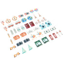 46 pcs/Set One Person Travel Planner Stickers Scrapbooking Journal Stickers BX