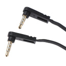 Dual 90degree 3.5mm male to male 4 pole 3 ring angled flat Audio Auxiliary C_kz
