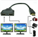 HDMI Splitter Cable 1In 2 Out Male to Double Female Cord 1080P HDTV-DVD Adapter