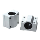 2Pcs 12mm SC12UU Linear Motion Ball Bearing Slider Slide Bushing Replacemen