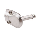 10 Pieces 90 Degree Right Angle 6.35mm 1/4inch Mono Male Metal Plug Adapter