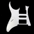 Finest HSH Electric Guitars Pickguard Plate White