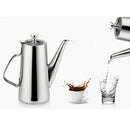 2L Stainl Steel Water Coffee Pot Ice Tea Jug Kettle Pitcher with Lid