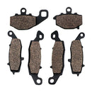 Motorcycle Front+Rear Brake Pads Fit For Kawasaki KLE 650/650 Versys 2007-13