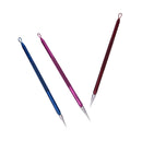 Beauty Stainless Acne Blackhead Extractor Remover Double Head Acne Needles LJ