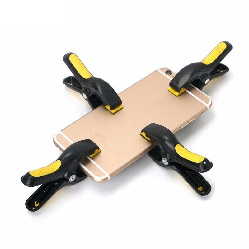 6Pcs 3.3Inch Plastic Clip Fixture Fastening Clamp For Mobile Phone Tablet G M9F3